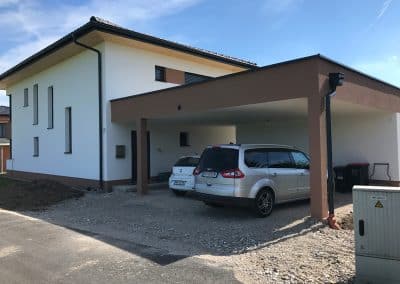 Moderne Fassadengestaltung mit Außenputz
