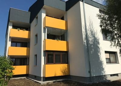 Fassadensanierung bei älterem Gebäude