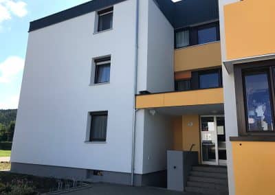 Fassadensanierung bei älterem Gebäude