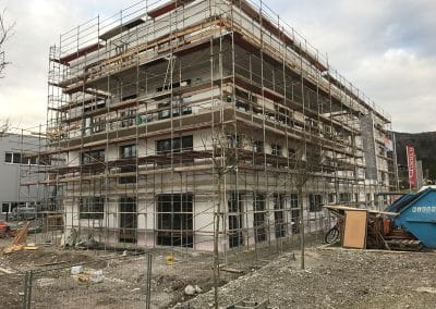 Fassadensanierung bei älterem Gebäude